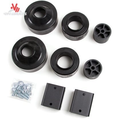 Polyurethane coil spacers included in Zone Offroad J40N suspension lift kit; Heavy-duty suspension spacers engineered to increase ride height while maintaining factory spring performance