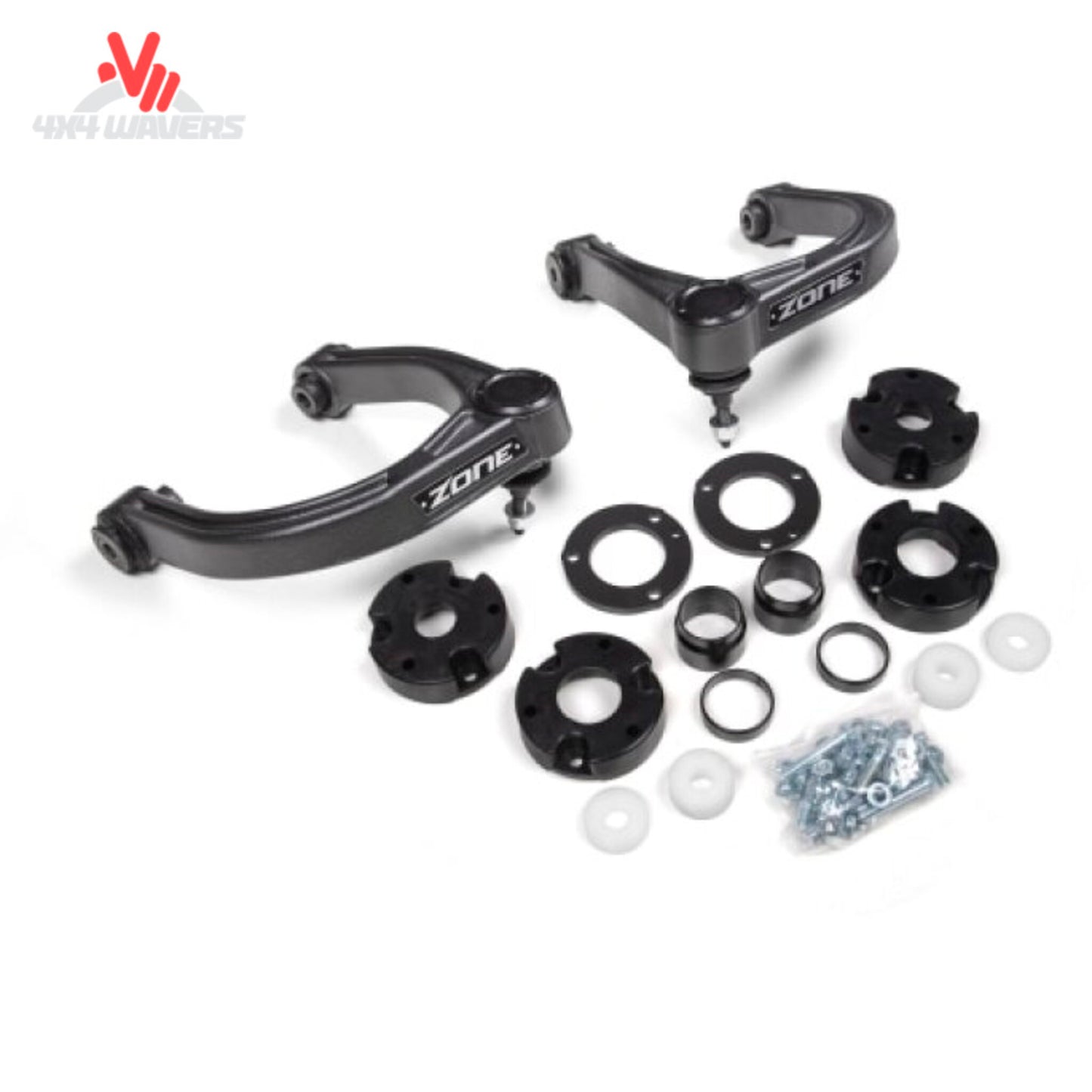 Zone Offroad F100 3.5-inch Adventure Series Lift Kit for 2021-2026 Ford Bronco Badlands 4-Door Non-Sasquatch