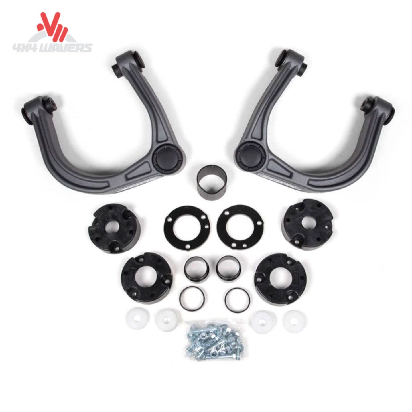 Zone Offroad F95 4 inch Adventure Series Lift Kit for 2021-2026 Ford Bronco 4 Door Base Shock Package