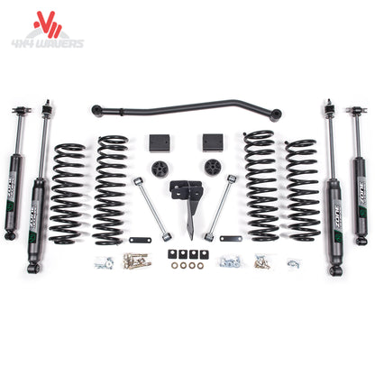 Zone Offroad J14N 4 inch suspension lift kit with Nitro shocks for Jeep Wrangler JK 2 door